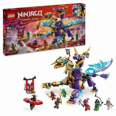 LEGO NINJAGO 71836 Arc: De Draak van Concentratie, Spel voor jongens of meisjes vanaf 9 jaar