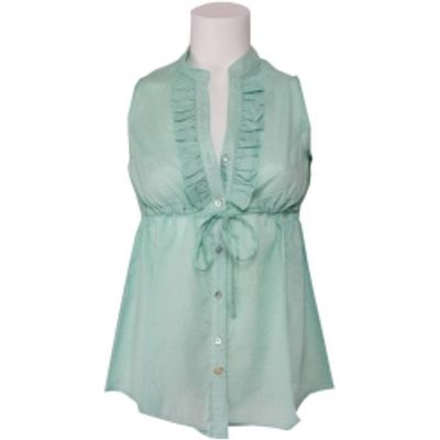 Blouse Amy Gee - Mintgroen