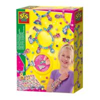 SES puffy glitter sticker armbanden