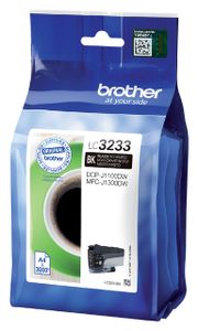 Brother LC-3233BK inktcartridge 1 stuk(s) Origineel Normaal rendement Zwart