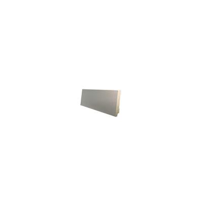 Hoekplint RAL9016 Voorgelakt 90x12mm - lengte 244cm