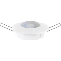 Bewegingssensor PIR - Kozolux - 6m - Max 300W - 360D - Inbouw - Rond - Wit