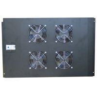 WP Rack WPN-ACS-N080-4 Netwerk Kast Dak ventilatie-unit | 4 Ventilatoren | 80 cm diep