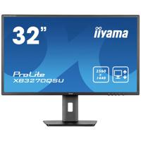 Iiyama ProLite XB3270QSU-B1 LED-monitor Energielabel E (A - G) 80 cm (31.5 inch) 2560 x 1440 Pixel 16:9 3 ms HDMI, DisplayPort, Hoofdtelefoon (3.5 mm - thumbnail