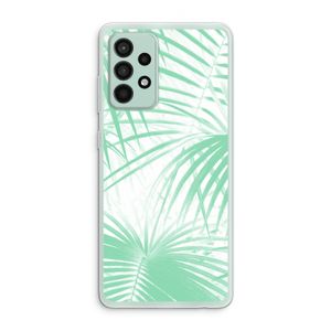 Palmbladeren: Samsung Galaxy A52s 5G Transparant Hoesje
