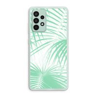 Palmbladeren: Samsung Galaxy A52s 5G Transparant Hoesje Palmbladeren: Samsung Galaxy A52s 5G Transparant Hoesje