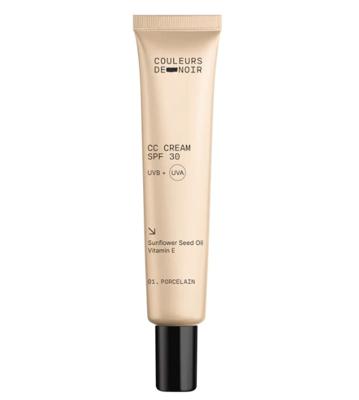 Couleurs De Noir Cc Cream Spf30 01 Porcel. 30ml