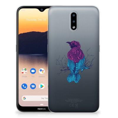 Nokia 2.3 Telefoonhoesje met Naam Merel Nokia 2.3 Telefoonhoesje met Naam Merel