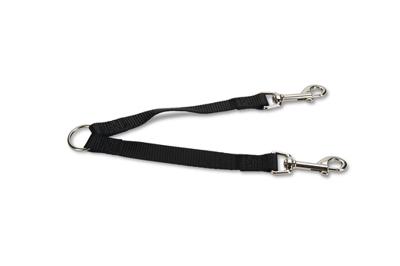 Beeztees Beeztees Koppelstuk Duo Hondenriem Nylon 2x17,5cm x 15mm
