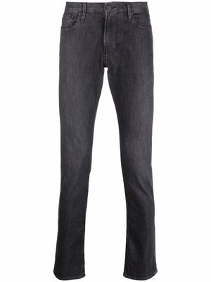 Emporio Armani jean à coupe slim - Noir