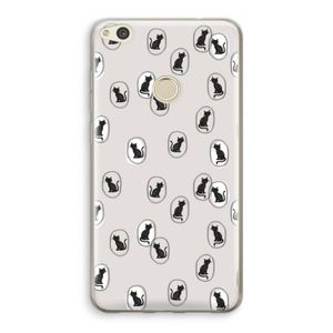 Miauw: Huawei Ascend P8 Lite (2017) Transparant Hoesje