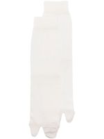 Maison Margiela chaussettes bottes Tabi - Blanc