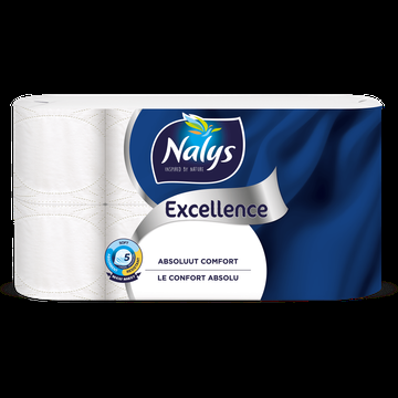 Nalys Excellence Toiletpapier 8 Stuks bij Jumbo
