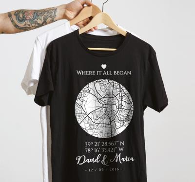T-shirts koppels waar het allemaal begon