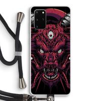 Hell Hound and Serpents: Samsung Galaxy S20 Plus Transparant Hoesje met koord