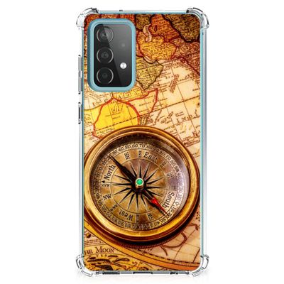 Samsung Galaxy A52 4G/5G Telefoonhoesje met valbescherming Kompas Samsung Galaxy A52 4G/5G Telefoonhoesje met valbescherming Kompas
