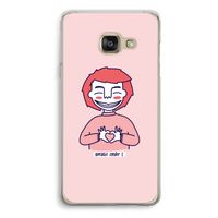 Hartje: Samsung A3 (2017) Transparant Hoesje