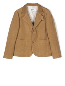 Bonpoint blazer en velours côtelé - Marron