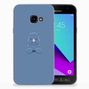 Samsung Galaxy Xcover 4 | Xcover 4s Telefoonhoesje met Naam Baby Rhino