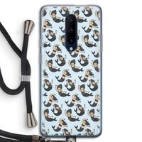 Zeemeermin: OnePlus 7 Pro Transparant Hoesje met koord