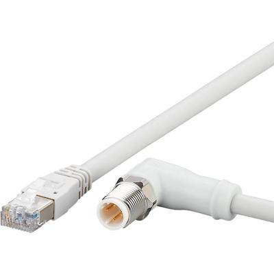 ifm Electronic EVF558 Verbindingskabel Aantal polen (sensoren): 4 Stekker, recht, Stekker, haaks 5 m 1 stuk(s)