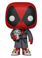 Deadpool Parody POP! Marvel Vinyl Figure Deadpool in Robe 9 cm