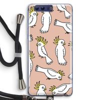 Papegaai: Honor 9 Transparant Hoesje met koord