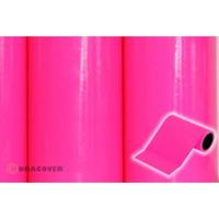 Oracover 27-014-002 Decoratiestrepen Oratrim (l x b) 2 m x 9.5 cm Neon-roze (fluorescerend)