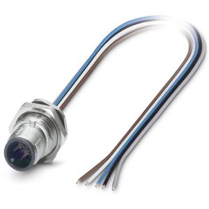 Phoenix Contact 1542703 Sensor/actuator inbouwconnector M12 Aantal polen (sensoren): 5 Stekker, inbouw 0.50 m 1 stuk(s)