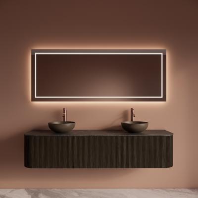 Badkamermeubelset Gliss Design Alluro 180 cm Charcoal