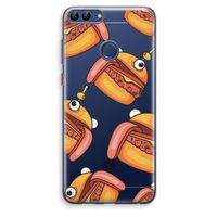 Hamburger: Huawei P Smart (2018) Transparant Hoesje