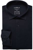 Marvelis Modern Fit Jersey shirt marine, Gestructureerd