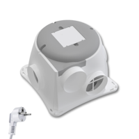 Zehnder ComfoFan Silent Woonhuisventilator - Hoge Capaciteit: 460 m³/h - Met Vochtsensor - Randaarde Stekker