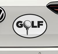 Golftekst sport sticker Golftekst sport sticker