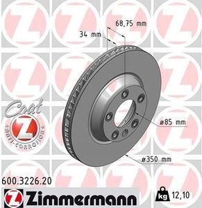 Remschijf Coat Z 600322620