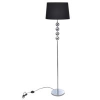 VidaXL Vloerlamp eleganza zwart