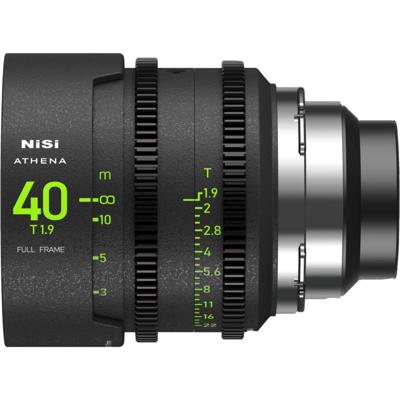 NiSi 40mm T1.9 (PL-mount) ATHENA PRIME full frame cinema lens