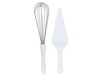 SILVERCREST Siliconenkwastenset / Deegschraperset / Garde- en taartschepset (Klopper, taartschep)