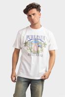 Pure Path Desert Mirage T-Shirt Heren Gebroken Wit - Maat XS - Kleur: Wit | Soccerfanshop