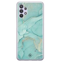 Samsung Galaxy A32 5G siliconen hoesje - Touch of mint Samsung Galaxy A32 5G siliconen hoesje - Touch of mint