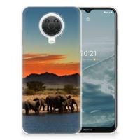 Nokia G20 | G10 | TPU Hoesje | Olifanten