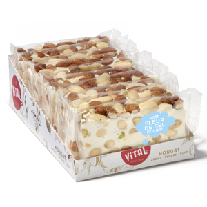 Vital Nougat Slice Fleur de sel (100 gram)