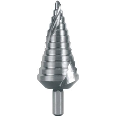 RUKO 101060E Getrapte boor 6 - 37 mm HSSE-Co 5 Gezamenlijke lengte 100 mm 3 vlakken schacht 1 stuk(s)
