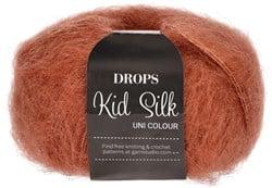 Drops Kid Silk Uni Colour 033 Roest