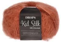 Drops Kid Silk Uni Colour 033 Roest