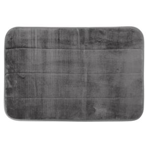 Differnz Relax badmat microfiber/normal foam - 60 x 40 cm - antraciet