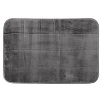 Differnz Relax badmat microfiber/normal foam - 60 x 40 cm - antraciet Differnz Relax badmat microfiber/normal foam - 60 x 40 cm - antraciet