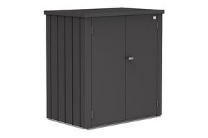 Biohort Terraskast Romeo L donkergrijs metallic 132x87x140 cm- - Metaal- Biohort