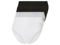 esmara Dames slips 5 stuks (Zwart/grijs/wit, S (36/38))