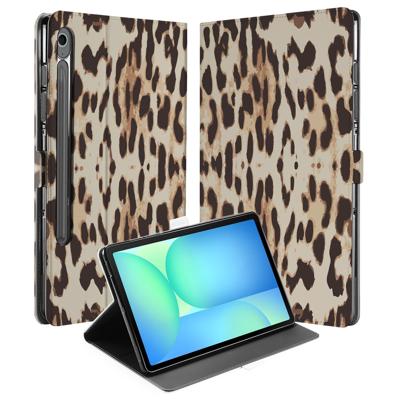 Tablet Book Case Leopard Samsung Galaxy Tab S10 FE | Tab S9 FE Tablet Book Case Leopard Samsung Galaxy Tab S10 FE | Tab S9 FE